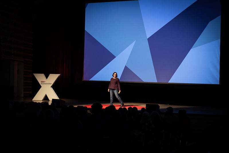 TEDxBreckenridge community connecting and networking in Breckenridge