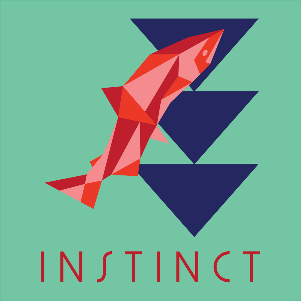 TEDxBreckenridge 2023 Instinct event logo - intuition and inner wisdom theme